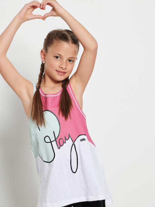 Kids' Shirt Sleeveless White