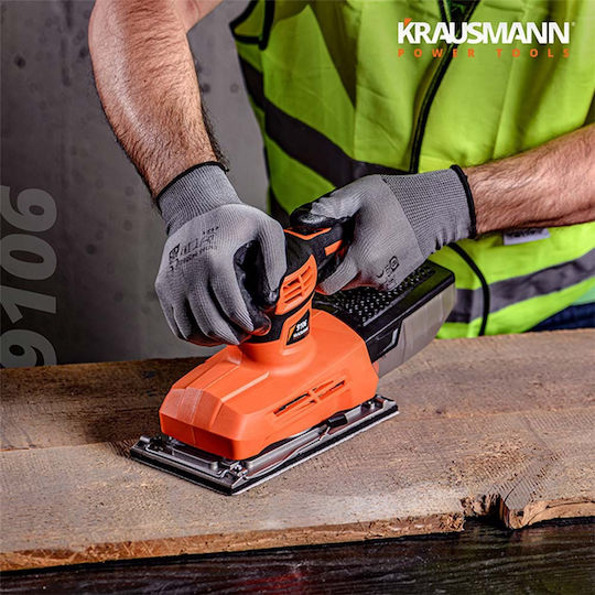 Krausmann Παλμικό Τριβείο 300W με Ρύθμιση Ταχύτητας και με Σύστημα Αναρρόφησης