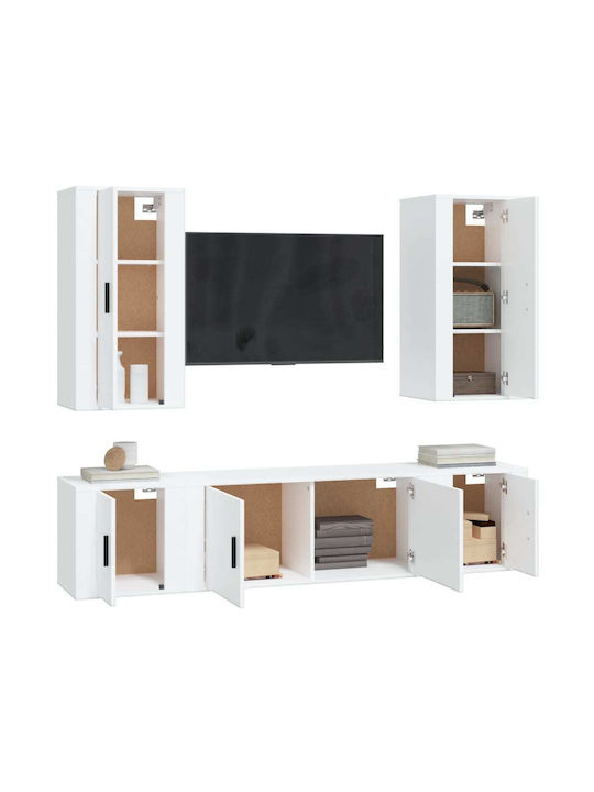 Wohnzimmer TV-Einheit Weiß L40xB34.5xH40cm