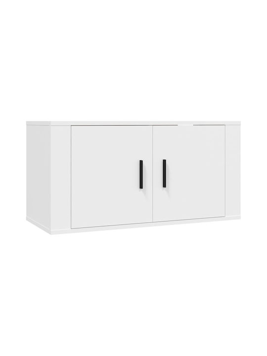 Wohnzimmer TV-Einheit Weiß L80xB34.5xH40cm