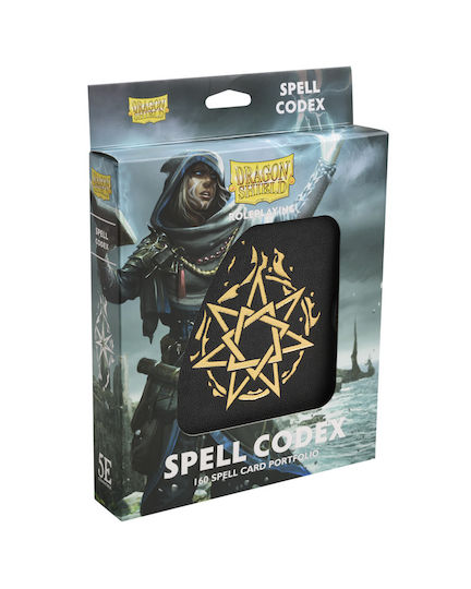 Dragon Shield Dungeons & Dragons Портфолио за магически кодекс - Желязно сиво