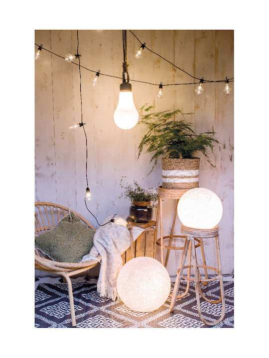Kaemingk Desktop Lamp Outdoor for Socket E27 White