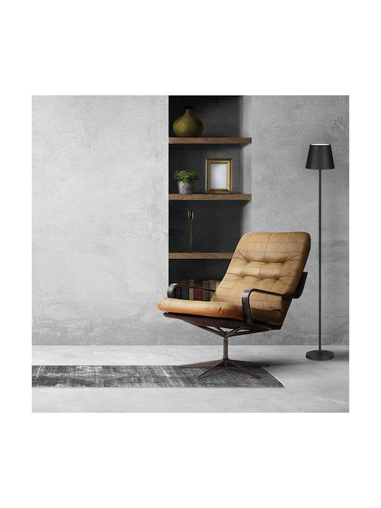 V-TAC LED Floor Lamp Y130xM14cm with Warm White Light 300lm Black