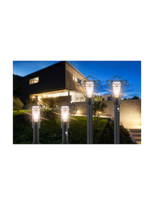 Globo Lighting Horace Lampă Post Mic Pentru Exterior 15W IP44 Pentru Bază De Bec E27 Neagră