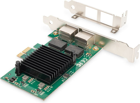Digitus Ενσύρματη Κάρτα Δικτύου Gigabit (1Gbps) Ethernet PCI-e