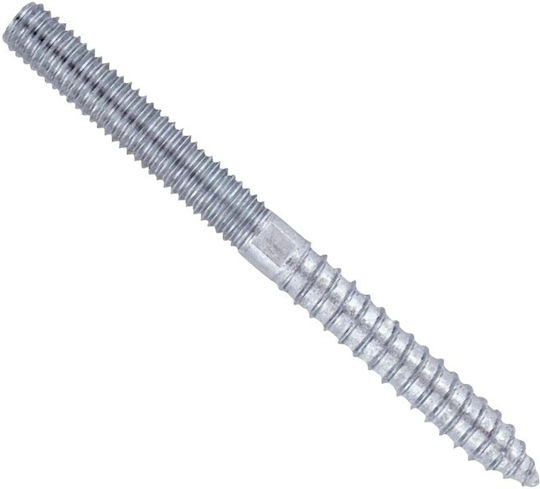 Friulsider Coach Screw Galvanized with Diameter M6 and Length 100mm 10pcs