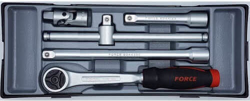 Force Ratschen- & Steckschlüssel-Sets 1\2" 5Stück