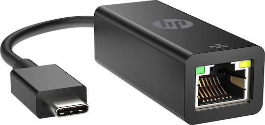 HP Adapter G2 Αντάπτορας Δικτύου USB-C με Ενσύρματη Σύνδεση Ethernet