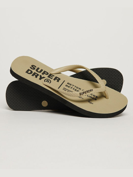 Superdry Women's Flip Flops Stone Wash