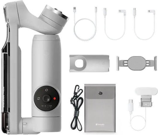 Insta360 Flow Creator Kit Phone Gimbal with 3 Axis Stabilization and 12 Operating Hours Gray
