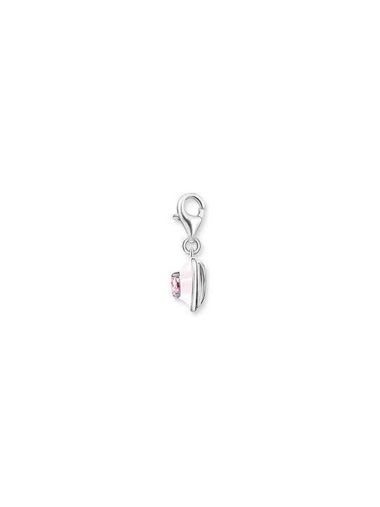 Thomas Sabo Charm cu design Inima din Argintiu