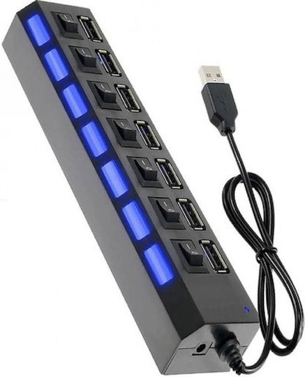 Treqa USB 3.0 7 Port Hub with USB-A Connection