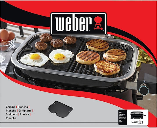 Weber Lumin Antihaft Backblech mit Gusseisen Wohnung Oberfläche