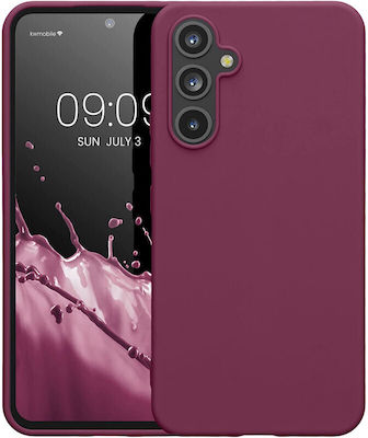 KWmobile TPU Umschlag Rückseite Silikon Bordeaux Purple (Galaxy A54) 60796.187