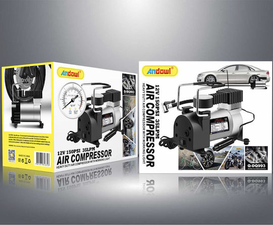 Andowl Pompă Auto Qdq993 cu cablu 12V