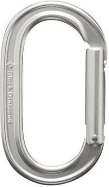 Black Diamond Oval Keylock Carabiner 1pcs