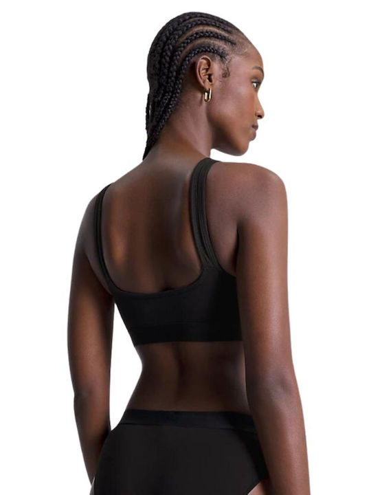 Tommy Hilfiger Women's Sports Bra with Light Padding Black