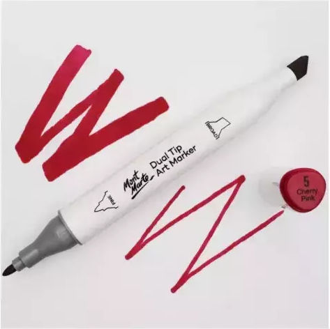 Mont Marte Ανεξίτηλος Μαρκαδόρος Cherry Pink No 5