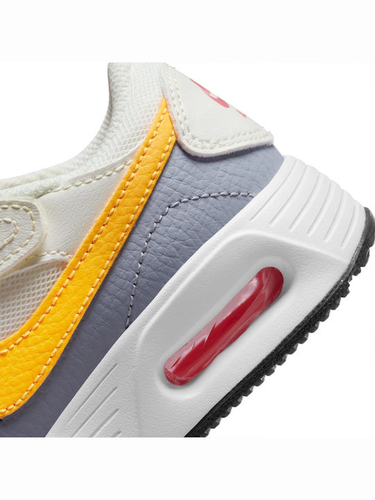Air Max Kids Sneakers with Scratch Sail / Laser Orange / Indigo Haze / White