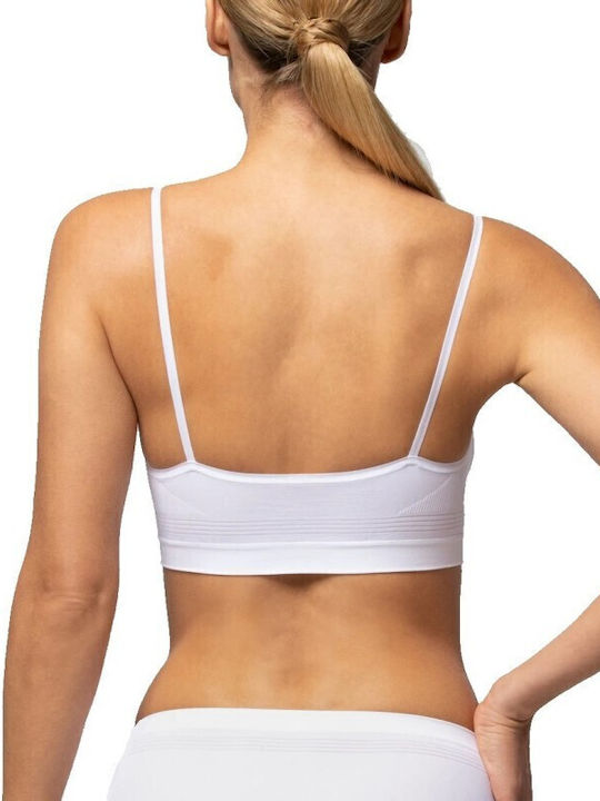 Women's Bra without Padding White