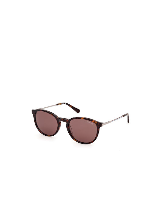 Gant Sunglasses with Brown Tartaruga Frame and Brown Lenses GA7217 52E