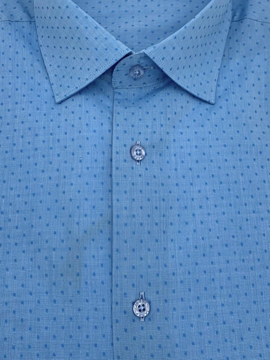 JAZZY - SHIRT GINEVRA 2 Jazzy - LIGHT BLUE POLKA DOT