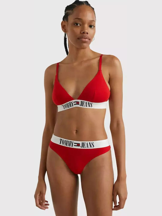 Tommy Hilfiger Bralette Σουτιέν Κόκκινο