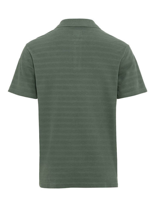 Camel Active Men's Short Sleeve Blouse Polo Green