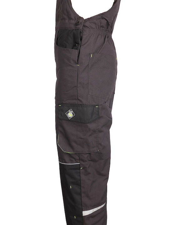 Stenso Work Coveralls Dungarees Black
