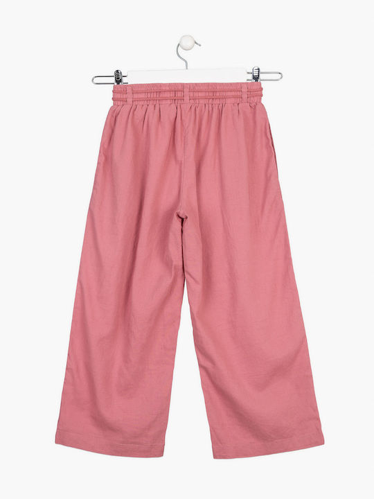 Losan Kids Fabric Trousers Pink