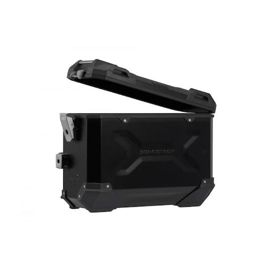 SW-Motech TRAX ADV Motorcycle Hard Side Case Set 45lt in Black Colour