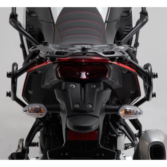 SW-Motech Urban ABS Motorcycle Hard Side Case Set 33lt in Black Colour