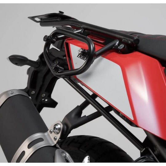 SW-Motech Tenere 700 World Raid Motorcycle Hard Side Case Right 16lt in Black Colour