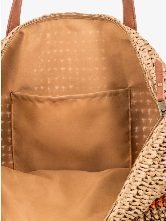 Roxy Twilight Moon Wicker Beach Bag Multicolour