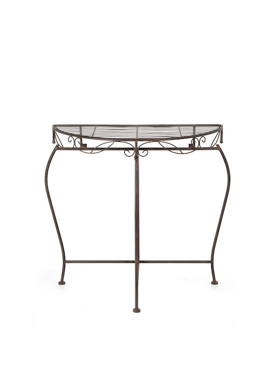 Melanie Consolă Metalică Maro L75xL36xH75buc
