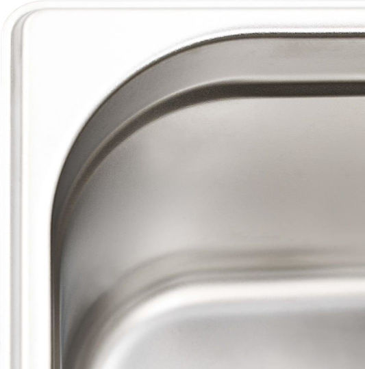 vidaXL Σκεύος Gastronorm Ανοξείδωτο GN1/6 με Βάθος 150mm 8τμχ