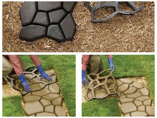 Plastic Mold for Garden Flooring 50x48cm