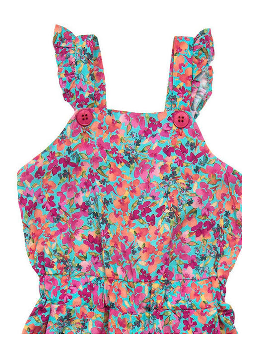 Funky Girls Fabric Jumpsuit Multicolour