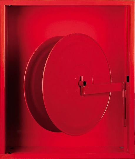 Mobiak Feuerwehrschlauch-Schrank Feuerlöscher Position 6kg mit Wind