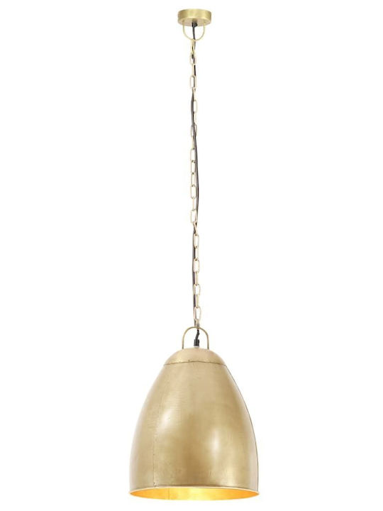 vidaXL Rotund Abajur Bronz cu Diametru 32cm