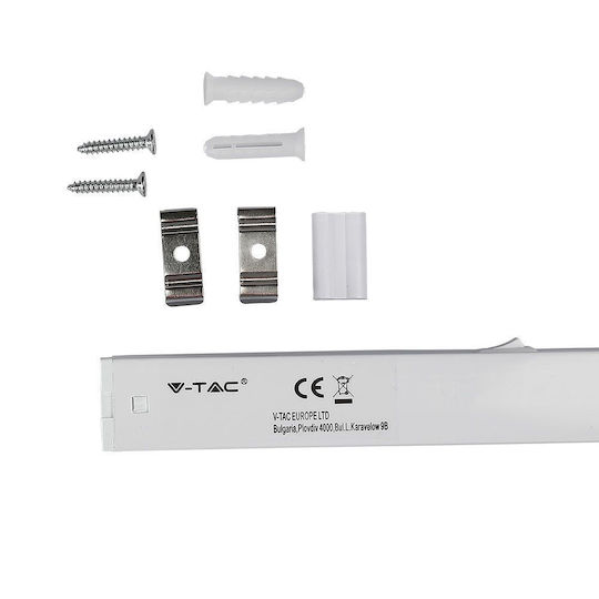 V-TAC Under-Cabinet LED Light 16W Warm White with Switch 120cm