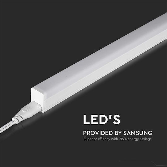 V-TAC Under-Cabinet LED Light 16W Natural White with Switch 120cm