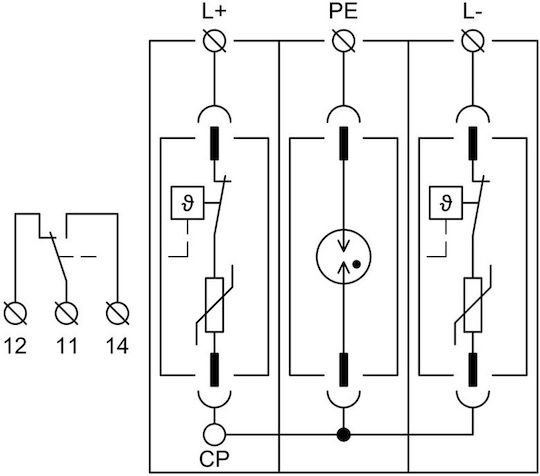 Elvhx Blitzschutztafel Typ T1 / T2