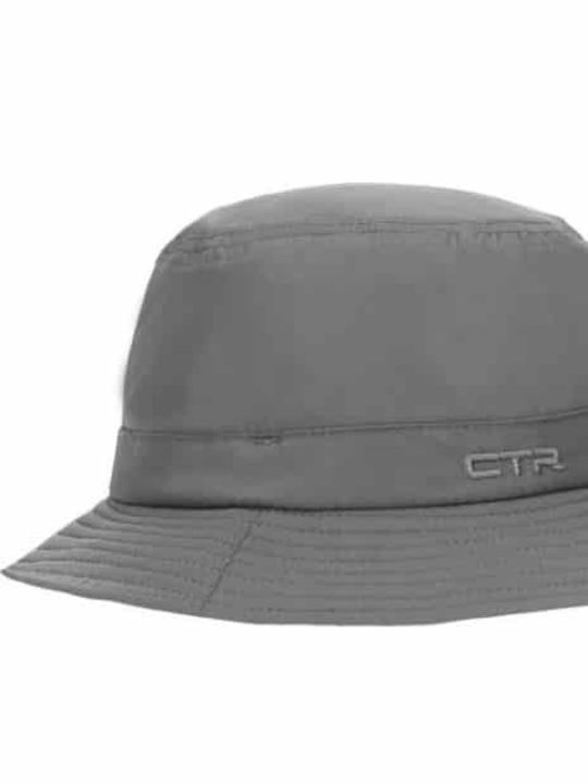 CTR Текстилна Мъжка Шапка Тип Кофа Сива