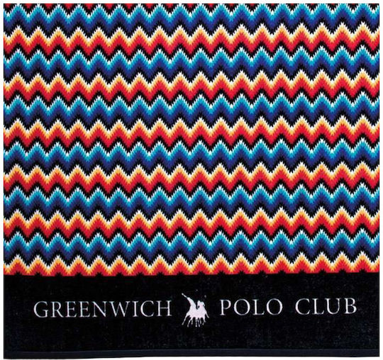 Greenwich Polo Club Πετσέτα Θαλάσσης Βαμβακερή 170x80εκ.