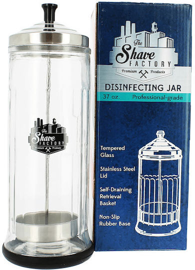 The Shave Factory 1lt Δοχείο Απολύμανσης Κομμωτηρίου 02280