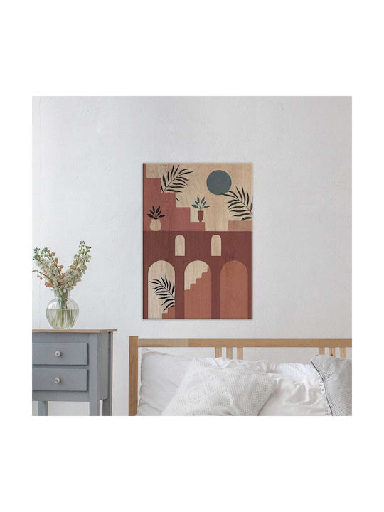Ango Architecture Colours Πίνακας Ξύλινος 67x47cm