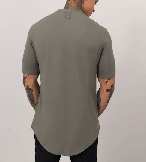 Le Nouveau Chef Blouse Chef Male Khaki with Short Sleeve Ferre