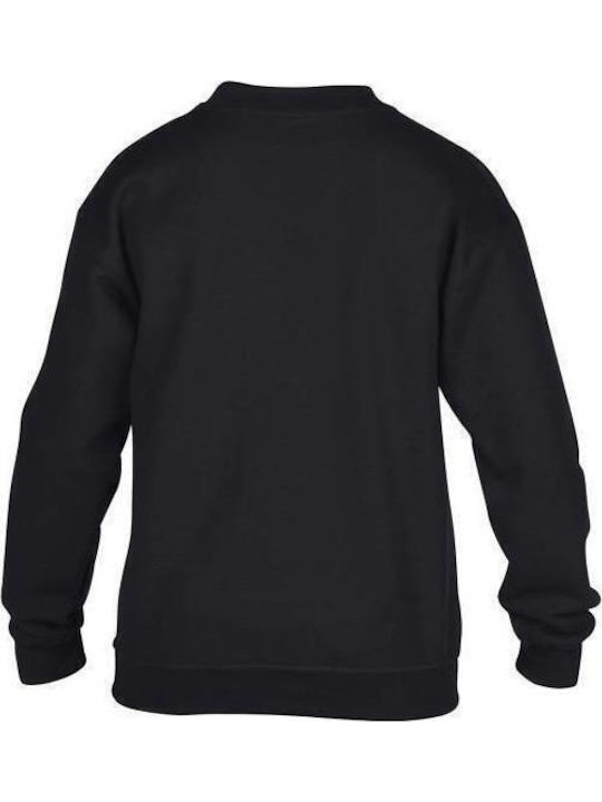 Kinder-Sweatshirt mit Kapuze Schwarz