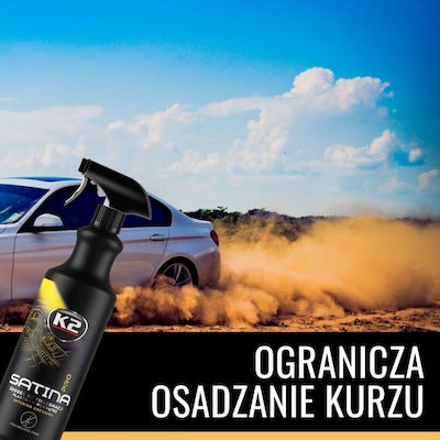 K2 Satina Pro Energy Fruit Cleaning / Polishing and Protective Spray for Car Dashboard 1lt D5021